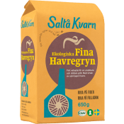 Havregryn Fina Ekologiska 650g Saltå Kvarn.