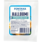 Halloumi Färdigskivad 200g Fontana.