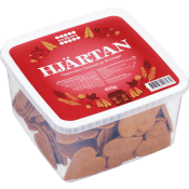 Pepparkakor Hjärtan 625g Nyåkers.