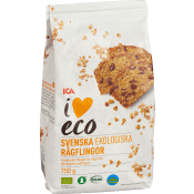 Rågflingor KRAV 750g ICA I love eco.