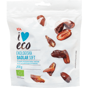 Dadlar Soft Ekologisk 200g ICA I love eco.