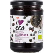 Blåbärssylt 400g KRAV ICA I love eco.