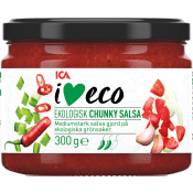 Chunky salsa Ekologisk 300g ICA I love eco.