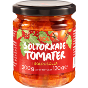 Soltorkade tomater 200g ICA.