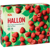 Hallon Fryst 250g ICA.