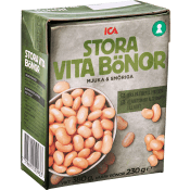 Stora Bönor Vita 380g ICA.