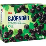 Björnbär Fryst 250g ICA.