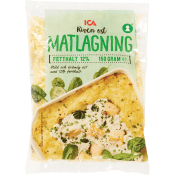 Matlagningsost Riven 12% 150g ICA.