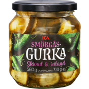 Skivad & inlagd Smörgåsgurka 560g ICA.