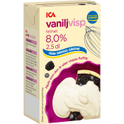 Vaniljvisp 8,5% 2,5dl ICA.