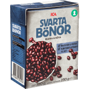 Bönor Svarta 380g ICA.