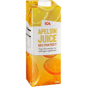 Apelsinjuice 1l ICA.