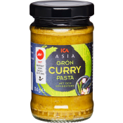 Currypasta Grön 114g ICA Asia.