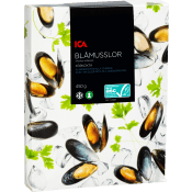 Blåmusslor Fryst 450g ICA.