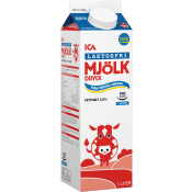 Mjölkdryck Laktosfri 3% 1l ICA.