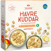 Svenska Havrekuddar 375g ICA.