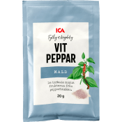 Vitpeppar Malen 20g ICA.