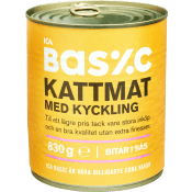 Kattmat Kyckling 830g ICA Basic.