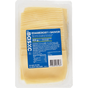 Edamerost skivad 24 % 400g ICA Basic.