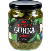 Hackad Gurka 575g ICA.