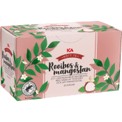 Rooibos te Mangostan & yoghurt 20-p ICA.