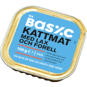 Kattmat Lax & forell 100g ICA Basic.