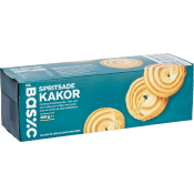 Spritsade kakor 400g ICA Basic.