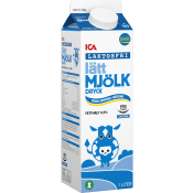Lättmjölkdryck Laktosfri 0,5% 1l ICA.