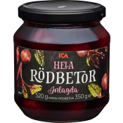 Hela Rödbetor 520g ICA.