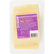 Emmentaler skivad 400g ICA Basic.
