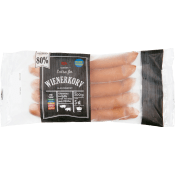 Wienerkorv Extra fin 80% Kötthalt 300g ICA.