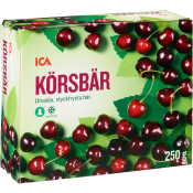 Körsbär Fryst 250g ICA.