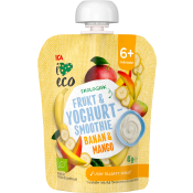Smoothie Yoghurt banan & mango Från 6m Ekologisk 85g ICA I love eco.