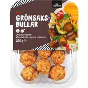 Grönsaksbullar vegetarisk 200g ICA.