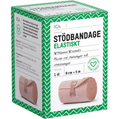 Stödbandage Elastiskt 8cm x 5m 1-p ICA Hjärtat.