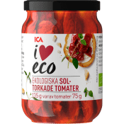 Soltorkade tomater Ekologisk 135g ICA I love eco.