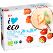 Jordgubbar Fryst Eko 250g ICA I love eco.