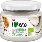 Kokosolja Ekologisk 250ml ICA i love eco.