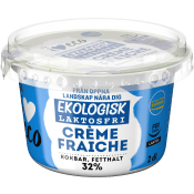 Crème fraiche Laktosfri 32% 2dl ICA I love eco.