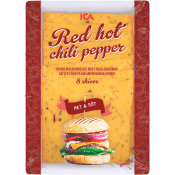 Ost Red Hot chili pepper skivad 20g 8-p ICA.