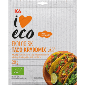 Taco Kryddmix Ekologisk 28g ICA I love eco.