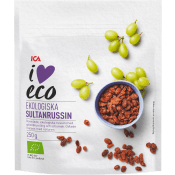 Sultanrussin Ekologisk 250 g ICA.