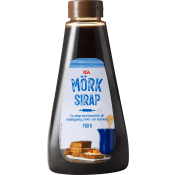 Mörk sirap 750g ICA.