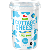 Cottage Cheese Mini Naturell 1,5% 500g ICA.