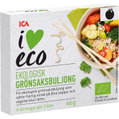 Grönsaksbuljong Ekologisk 6-p 66g ICA I love eco.