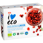 Lingon 250g KRAV ICA I love eco.