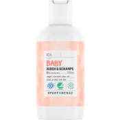 Baby Dusch-schampo 200ml ICA Hjärtat.