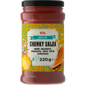 Chunky salsa Mild 220g ICA.