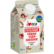 Vispgrädde 40% 5dl KRAV ICA I love eco.