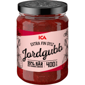 Jordgubbssylt Extra fin 400g ICA.